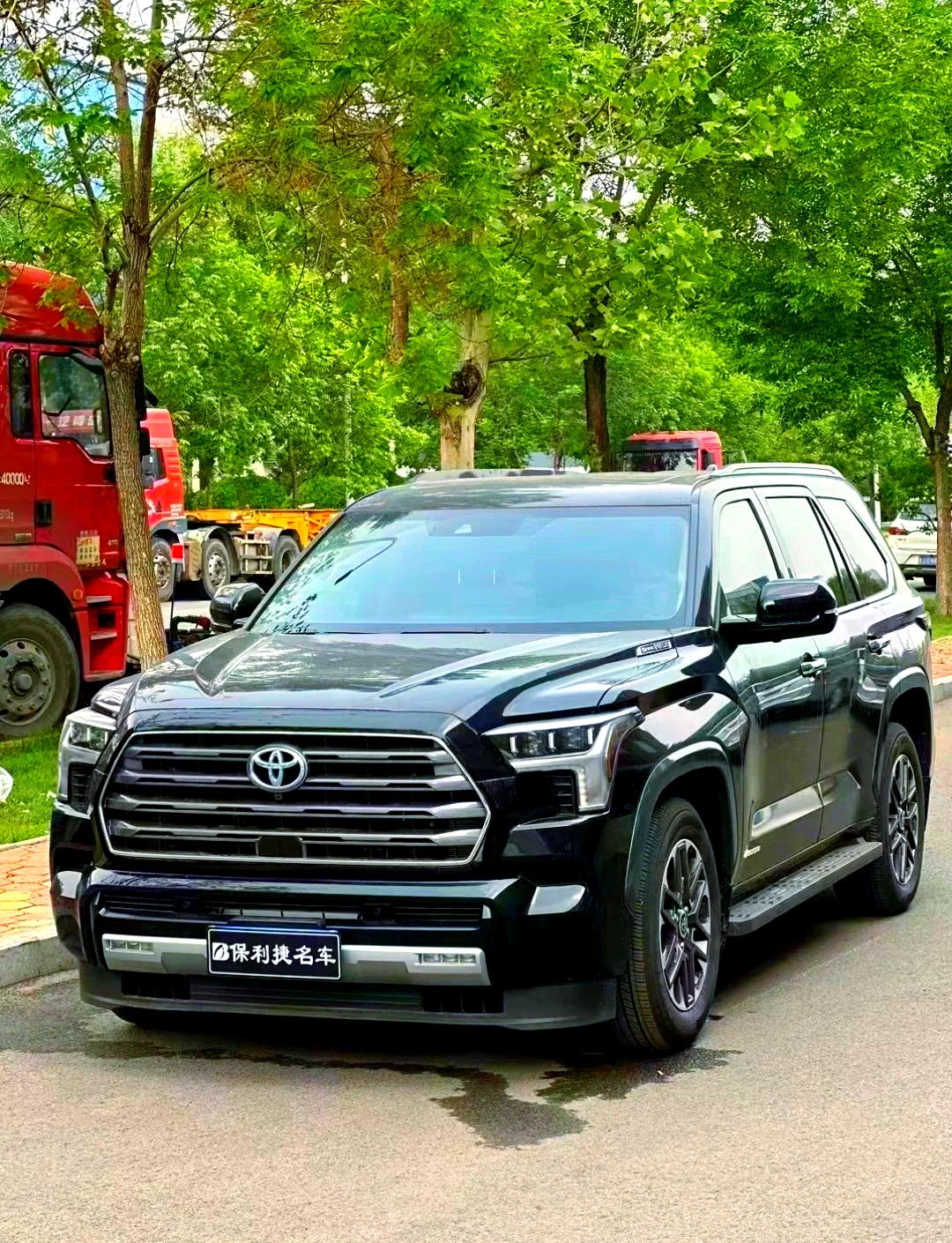 全尺寸超大SUV美规2024款丰田红杉3.5混动