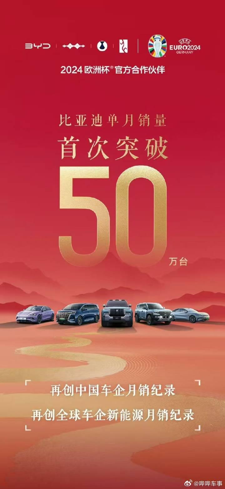 百日十万辆 比亚迪海狮06刷新全品类销量破十万最快纪录