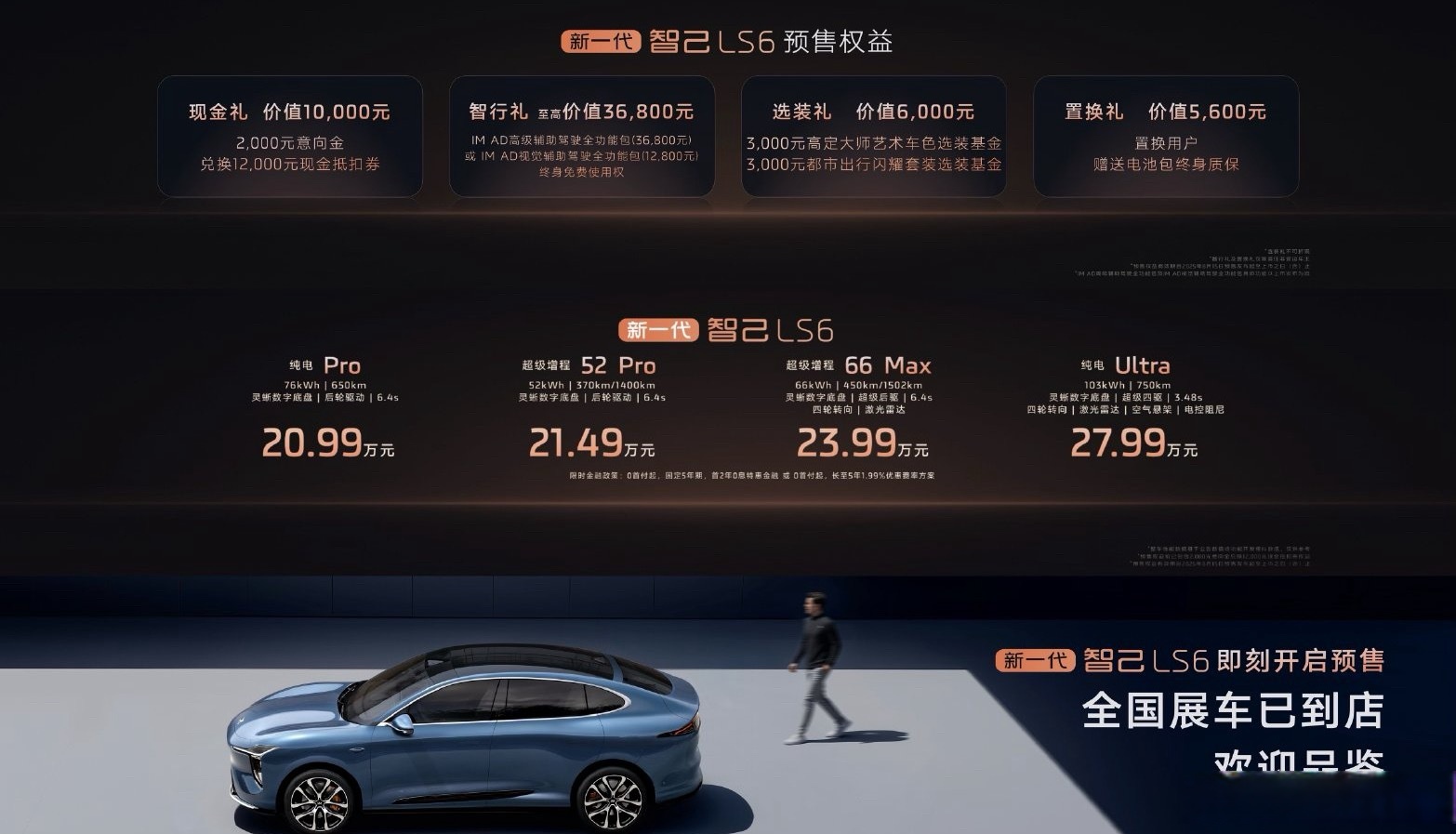 智己推新春购车权益：7年0首付、3年0息 叠加置换补贴